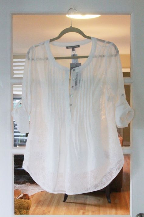 I need this White Blouse from Stitch Fix Stitch Fix Outfits, Stitch Fix Stylist, White Shirts, White Blouse, Cute Tops, Look Fashion, Stitch Fix, White Shirt, Balayage