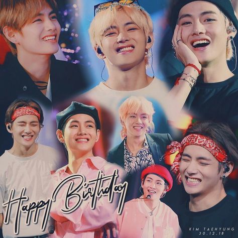 Cr. BTSMySunshine92  HAPPY BIRTHDAY V 🎉🎂🎊🎁 V Birthday Pic, Bts V Happy Birthday Edit, Kim Taehyung Birthday Photo, Happy Birthday Taehyung, Taehyung Birthday, Bts V Birthday, Happy Birthday Status, Bts Christmas, Birthday Icon