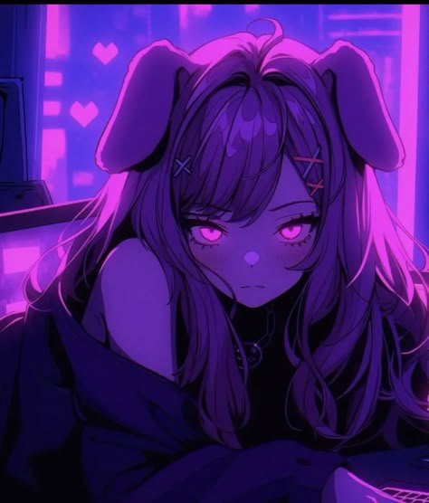 puppy girl Funny Face Drawings, Puppy Girl, Cyberpunk Anime, Anime People, Cute Anime Profile Pictures, Cute Profile Pictures, Dark Anime, Cute Anime Pics, الرسومات اللطيفة