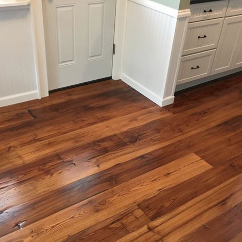 Nice wormy chestnut floor finished with Waterlox Original Satin Finish by our customer Chris. https://www.instagram.com/p/BS60H5UApy0/ Chestnut Floors, Neutral Living Room Decor, Antique Grandfather Clock, Californian Bungalow, Bungalow Ideas, Wormy Chestnut, Pine Flooring, Timber Floor, Hardwood Floor Colors