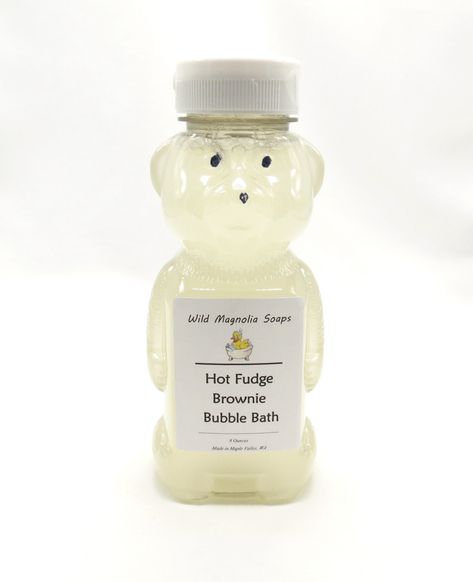 Hot Fudge Brownies, Honey Bear Bottle, Kids Bubble Bath, Bear Bottle, Hot Fudge Sauce, Bubble Baths, Fudge Brownie, Cocamidopropyl Betaine, Fudge Sauce