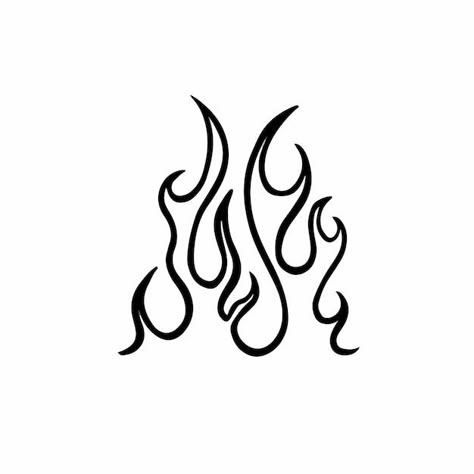 Fuego símbolo logotipo diseño tatuaje il... | Premium Vector #Freepik #vector #llama #fuego #llamas-fuego #fondo-llamas Flames Drawing Simple, Simple Flame Tattoo, Dnd Roles, Fuego Tattoo, Flames Drawing, Llama Tattoo, Flame Drawing, Flames Tattoo, Fire Vector