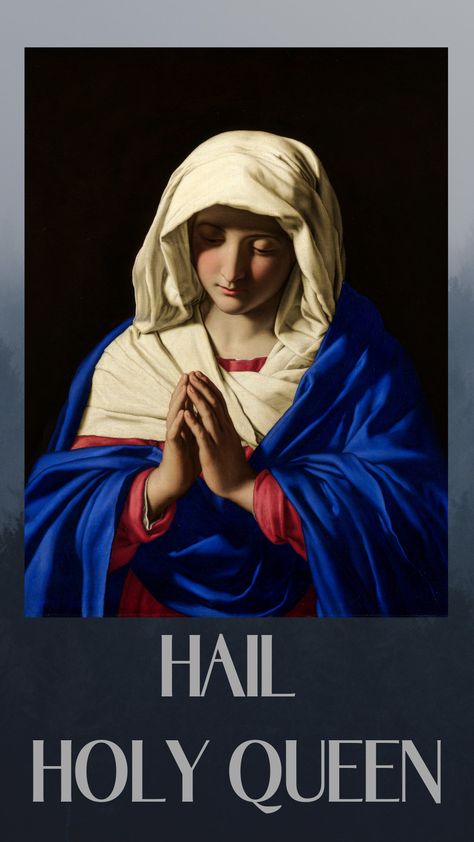 The Virgin in Prayer (ca.1640-50) by Sassoferrato / The National Gallery, London / Wikipedia (PD-Art) #SacredArtandImages #Catholic_Priest #CatholicPriestMedia #BlessedVirginMary The National Gallery London, Hail Holy Queen, National Gallery London, Mama Mary, Catholic Priest, Holy Rosary, Pray For Us, Blessed Virgin Mary, National Gallery