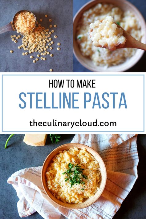 Stelline Pasta Recipes, Tiny Pasta, Kids Pasta, Vegetarian Kids, Italian Pasta Recipes, Recipe Vegetarian, Italian Pasta, Vegan Dinner, Vegan Dinner Recipes