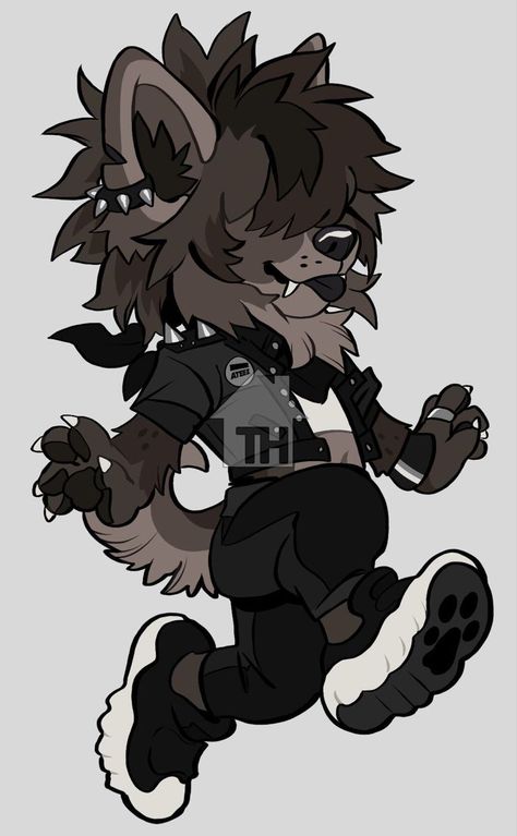 Fursona Animal Ideas, Raccoon Fursona Ref Sheet, Punk Fursona, Grunge Fursona, Plantigrade Fursuit, Insect Fursona, Goth Fursona, Emo Fursona, Panda Fursona