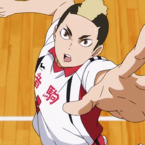 #yamamoto #haikyuu #nekoma Yamamoto Haikyuu, Taketora Yamamoto, Volley Balls, Nekoma Team, Haikyuu Comic, Haikyuu Nekoma, Haikyuu Icons, Haruichi Furudate, Volleyball Anime