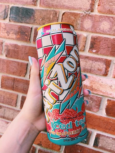 arizona iced tea with raspberry flavoring Raspberry Tea Aesthetic, Raspberry Ice Tea, Arizona Raspberry Tea, Arizona Tea Aesthetic, Arizona Iced Tea Aesthetic, Arizona Green Tea Aesthetic, Arizona Drink, Arizona Iced Tea, Raspberry Iced Tea