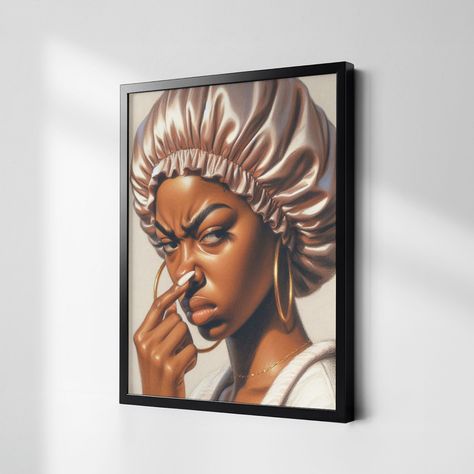 Bathroom Gifts, Black Wall Art, Black Families, Family Art, African American Art, Bathroom Art, Black Bathroom, Black Walls, Bathroom Wall