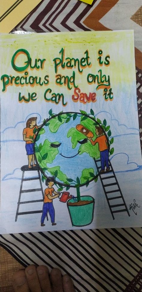 Save Environment Save Earth Poster Drawing, Save Our Earth Drawing, Life Style For Environment Poster, Poster Slogan About Environment Drawing, Poster Slogan About Environment, Slogan About Nature, Slogan About Environment, Clean India Drawing Ideas, Save Earth Posters For Competition