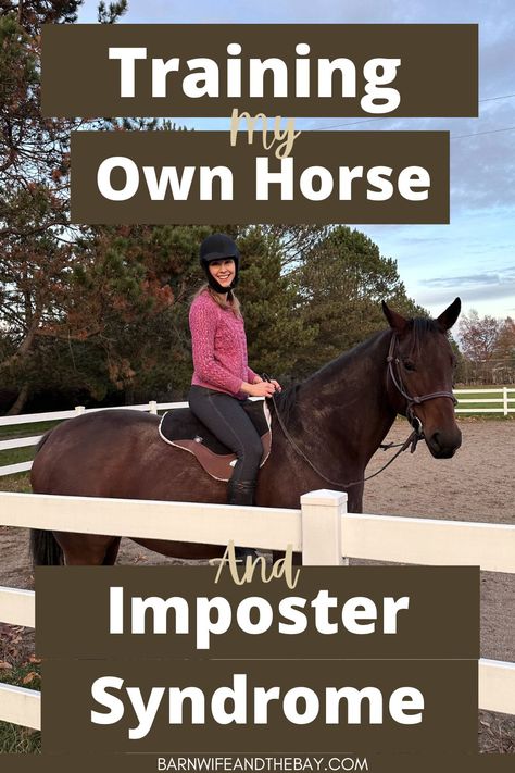 woman on a horse. Text reads "Training my own horse and imposter syndrome" Horse Training Schedule, Pole Exercises For Horses, Lunging Horse, Breaking A Horse, Liberty Horse Training, Horse Training Ground Work, Liberty Horse, Natural Horsemanship Training, Horses Training