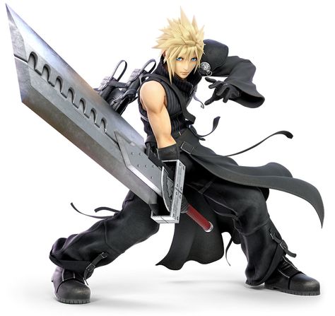 Cloud Super Smash Bros, Cloud Advent Children, Advent Children Cloud, Final Fantasy Cloud Strife, Final Fantasy Vii Cloud, Final Fantasy Cloud, Advent Children, Final Fantasy Artwork, Final Fantasy Vii Remake