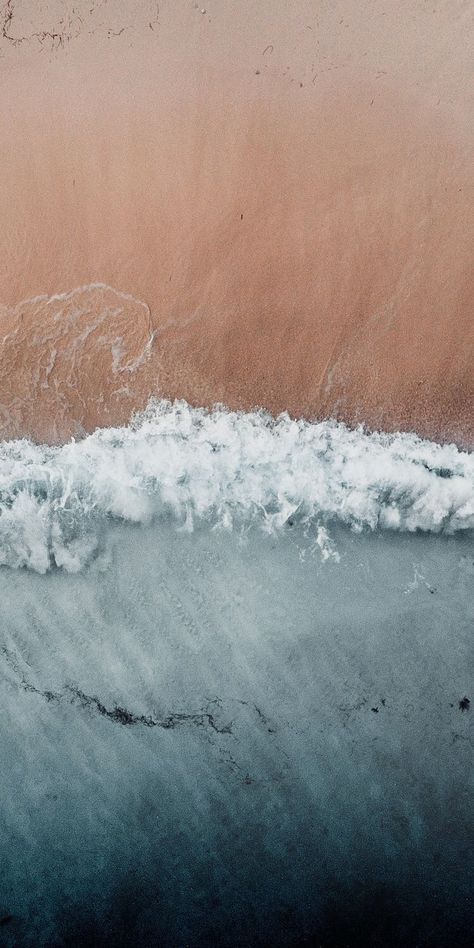 Rust Color Aesthetic, Terra Cotta Aesthetic, Rust Aesthetic, Beach From Above, Sand Aesthetic, Sand Wallpaper, Colored Sand, Sand Sea, In The Ocean