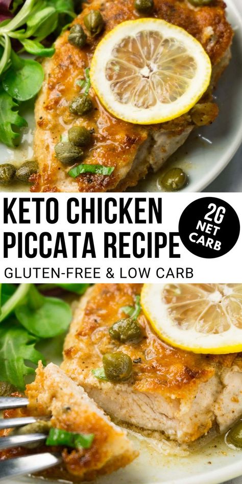 Made with freshly squeezed lemon juice and capers, this keto chicken piccata recipe is a great lunch or dinner idea for those who want a quick yet delicious meal. Chicken With Capers Recipe, Keto Chicken Piccata, Dirty Keto, Roasted Carrots And Parsnips, Piccata Recipe, Chicken Piccata Recipe, Skillet Dinner Recipes, Fall Meals, Chicken Dishes Easy