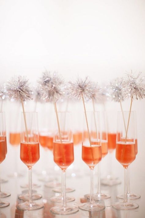 15 Bridal Shower Decor Hacks That Will Save You Major Moola Raleigh Wedding, Festive Drinks, Drink Stirrers, Whimsical Wedding, Signature Drinks, Signature Cocktail, Disco Party, New Years Eve Party, Bridal Shower Decorations