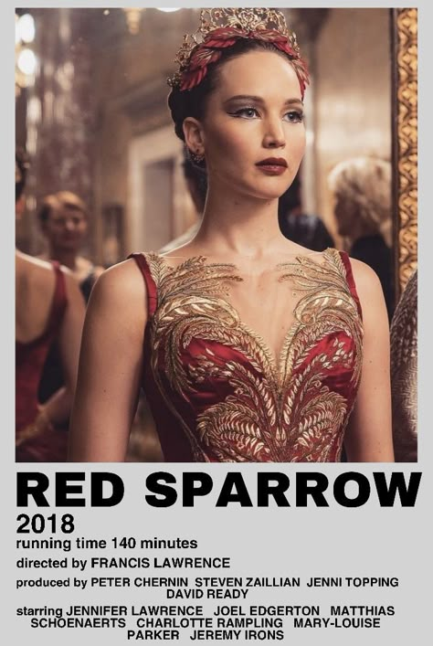 Red Sparrow Poster, Movies Red Aesthetic, Red Sparrow Aesthetic, Movie Theater Outfits, Movie Love Scenes, Theater Outfits, Movie Theater Outfit, Red Sparrow Movie, Movie Recs