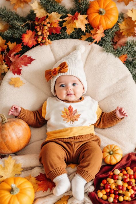 baby thanksgiving outfit Babies First Thanksgiving Pictures, Thanks Giving Baby Photos, Babies First Thanksgiving, Baby First Thanksgiving, Baby Thanksgiving, Thanksgiving Photos, Cozy Gathering, Cute Thanksgiving Outfits