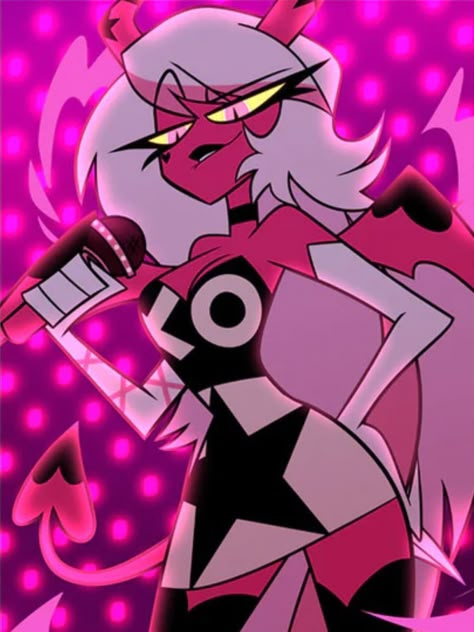 Mayday Wallpaper, Verosika Mayday Wallpaper, Mayday Helluva Boss, Musical Wallpaper, Verosika Mayday, Ben Tennyson, Boss Wallpaper, Drawing Prompt, Vivziepop Hazbin Hotel