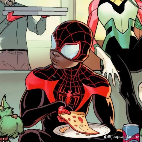 Jaden Smith, The Spider, Miles Morales, Will Smith, Spiderman, Pizza, Lips, Mask, Halloween