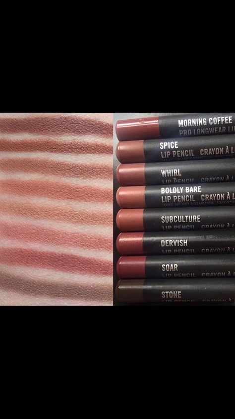 The best mac lip pencil  the nude  color Mac Lip Liner, Lip Pencil Colors, Maquillage Yeux Cut Crease, Mac Lip Pencil, Mac Lip, Mac Lips, Best Mac, Lip Makeup Tutorial, Smink Inspiration