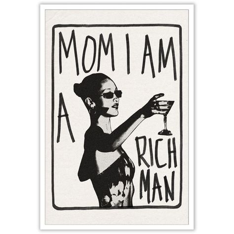 Rich Man Aesthetic, Bar Cart Wall Decor, I Am A Rich Man, Vintage Bar Cart, Bar Cart Wall, Man Aesthetic, Vintage Music Posters, Vintage Bar Carts, Aesthetic Retro Rich Man Aesthetic, Bar Cart Wall Decor, Wall Decor Preppy, Modern Minimalist Home Decor, Vintage Bar Cart, I Am A Rich Man, Bar Cart Wall, Man Aesthetic, Art Mom