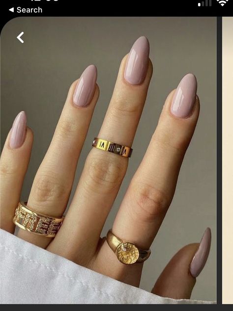 Fall Almond Nails, Money Nails, Mauve Nails, Nail Color Trends, Spring Nail Trends, Nude Nail Designs, May Nails, Spring Nail Colors, Outfits Dress