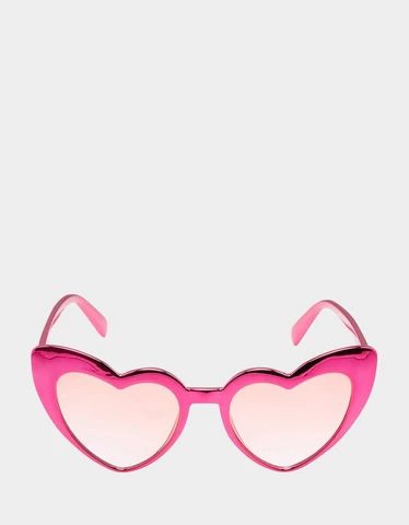 Glamrock Aesthetic, Fun Glasses, Funky Sunglasses, Betsey Johnson Clothes, Heart Shaped Frame, Designer Sunglasses For Women, Windows To The Soul, Cute Gift Ideas, Betsey Johnson Dresses