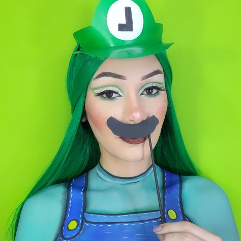 Super Mario Makeup, Mario Makeup, Super Mario, Halloween Makeup, Halloween Face, Face Makeup, Halloween Face Makeup, Mario, Make Up