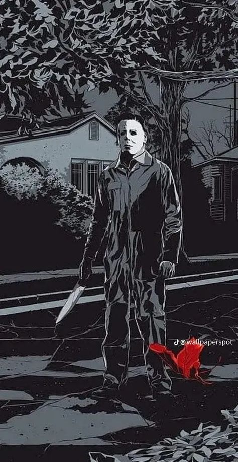 Halloween Movie 1978, Michael Myers Wallpaper, Michael Myers Art, Halloween Franchise, Helloween Wallpaper, John Carpenter Halloween, Movies Wallpaper, Halloween Michael Myers, Halloween 1978