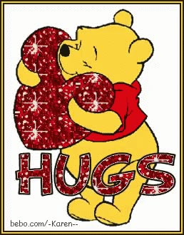 The perfect Hug Glitter WinnieThePooh Animated GIF for your conversation. Discover and Share the best GIFs on Tenor. Calin Gif, Hug Pictures, Hug Images, Hug Gif, Hugs And Kisses Quotes, Glitter Gif, Kissing Quotes, Hug Quotes, Winnie The Pooh Pictures