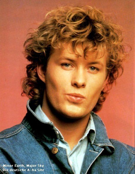 #Magne Furuholmen #Mags #a-ha 80s Mens Hair, 80s Mullet, Mens Mullet, Aha Band, 80’s Aesthetic, Magne Furuholmen, Morten Harket, 80s Men, Horror Punk