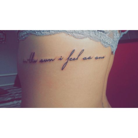 In the sun I feel as one - All apologies by Nirvana Nirvana Lyrics Tattoo, Nirvana Tattoo Lyrics, Nirvana Lyrics, Nirvana Tattoo, Tattoo 2022, Tat Inspiration, Tattoo Quote, Lyrics Tattoo, Lyric Tattoos