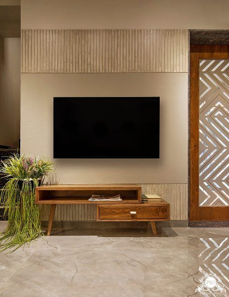 Tv Panelling Designs, Tv Unit Panelling Design, Traditional Tv Unit, Tv Unit Living Room, Duplex Interior, Tv Unit Design Ideas, Bedroom Tv Unit Design, Tv Unit Designs, Modern Tv Unit Designs