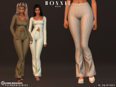 The Sims Resource - BONNIE pants Sims 4 Pant Suit Cc, Calvin Klein Sims 4 Cc, Sims 4 Cc High Waisted Pants, Sims 4 Cc Two Piece Set, Sims 4 Thick Body Preset, Pants Cc Sims 4, Sims 4 Pants Cc Female, Sims 4 Cc Pants Female, Sims 4 Cc Leggings