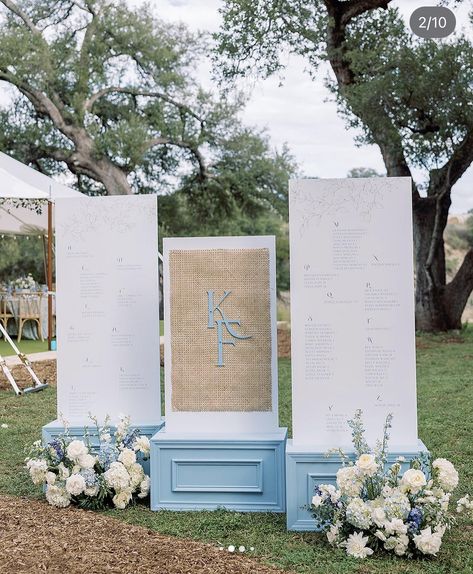 Beach Seating Chart Wedding, Blue And White Seating Chart, Coastal Seating Chart, Oyster Seating Chart, Rattan Wedding Decor, Seating Chart, Wedding Photo Walls, Fishing Wedding, Phuket Wedding