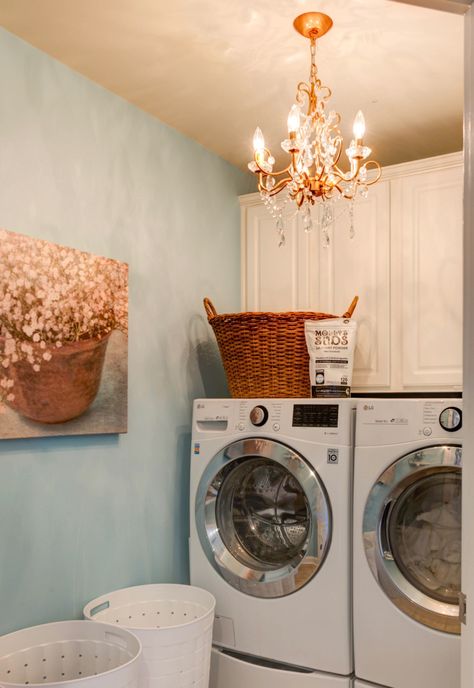 Laundry room with toilet