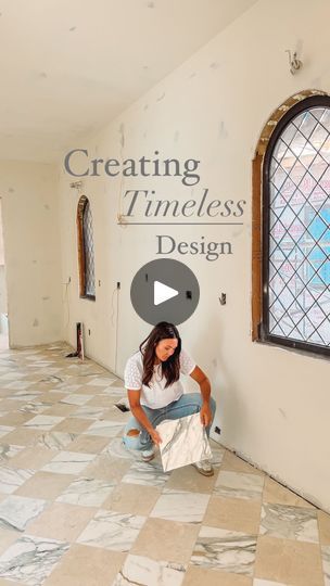 Checkerboard is on trend but it’s also a timeless pattern that’s been used for centuries. I love combining warm & cool tones throughout my designs. 

We created this checkerboard floor using Crema Marfil and Calacatta gold marble in a honed finish from @bedrosianstile.

Anybody know what room this is??? Can’t wait to show you the end result! | Remington Avenue | rickymaranomusic · Ricky Marano - Beautiful Things remix Floors Ideas, Checkerboard Floor, Calacatta Gold Marble, Calacatta Gold, Tile Floors, Diy Interior, Gold Marble, Color Tile, Cool Tones