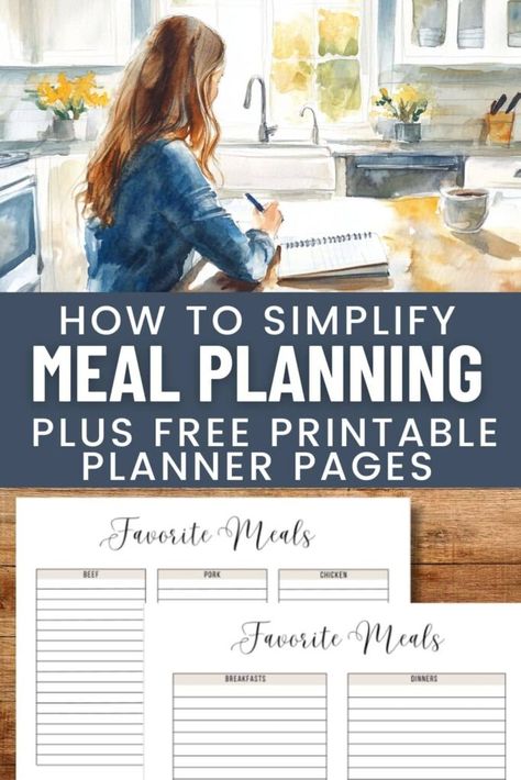 How to Create Your Meal Master List   Free Printables Meal Plan Pdf Free Printables, Master Shopping List, Household Management Binder, How To Use Planner, Bible Study Printables, Master List, Household Management, Meal Planning Printable, Free Meal Plans