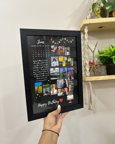 Customized trending frames -499/- freeship ♥️ WhatsApp 9679727880 to order! #photoframe #photoframes #gift #handmade #explore #shopsmall Photoframes Gifts Diy, Gift Handmade, Small Shop, Diy Gift, 9 And 10, Photo Frame, Happy Birthday, Birthday, Frame