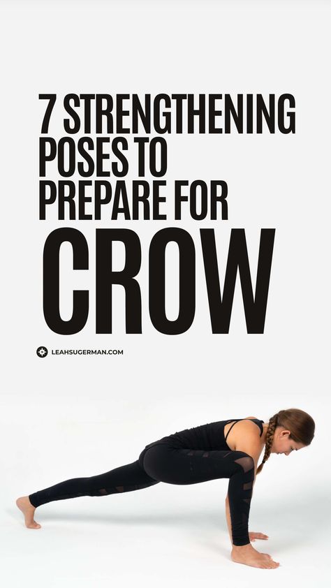 Crow Yoga Sequence, Crow Pose Yoga Flow, Crow Pose Sequence, Crow Pose Progression, Dynamic Yoga Poses, Bakasana Sequence, Eagle Pose Yoga Sequence, Crow Pose For Beginners, Advanced Yoga Sequence