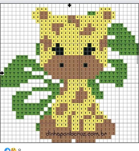 Animal Cross Stitch Patterns, Hama Beads Patterns, Cross Stitch Cards, Cross Stitch Animals, Bead Loom Patterns, Loom Patterns, Loom Beading, Stuffed Animal Patterns, Cross Stitch Designs