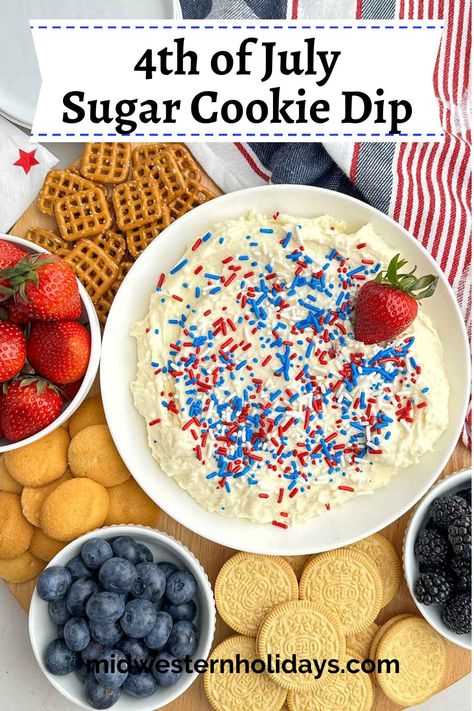 Easy Sugar Cookie Dough Dip Sugar Cookie Dip, Easy Sugar Cookie Dough, Sugar Cookie Cheesecake, Cookie Dip, Easy Holiday Dessert, Soft Frosted Sugar Cookies, Dessert Dip Recipes, Fast Easy Desserts, Recipe With Cream Cheese