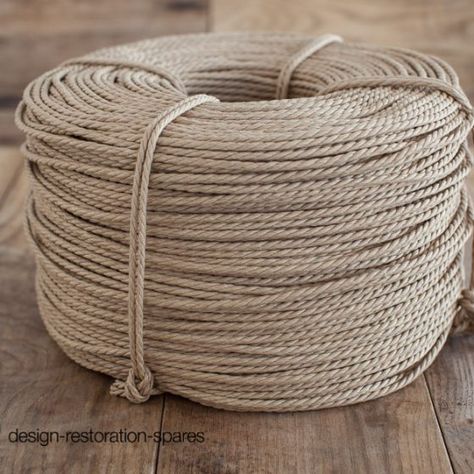 Danish Paper Cord | Danish Paper Rope original manufcturer Rope Chair Diy, Diy Woven Bench, Weaving Chair, Woven Furniture Design, Danish Cord, Rope Chair, Chair Repair, Kaare Klint, Willow Weaving