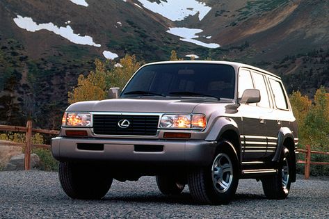 1996-97 Lexus LX 450 | Consumer Guide Auto Lexus Lx450 Offroad, Lexus 4x4, Lexus Suv, Lexus Lx450, Land Cruiser 80, Toyota Suv, Garden Hedges, 80 Series, Car Game