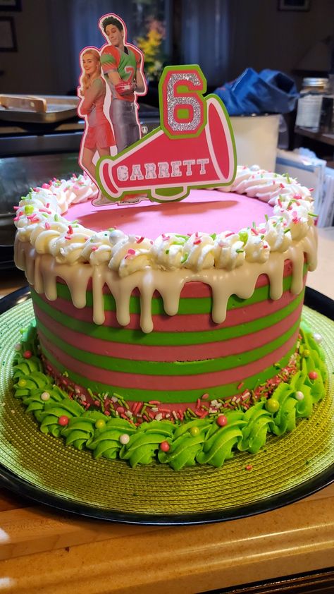 Zombies Movie Cake, Zombies 2 Cake Ideas, Zombies Disney Cake Ideas, Seabrook Zombies Party, Disney Zombie Party Ideas, Zombie Cheerleader Birthday Party, Zombies Birthday Cake Disney, Disney Zombies Cakes Birthday, Disney Zombies 3 Birthday Party