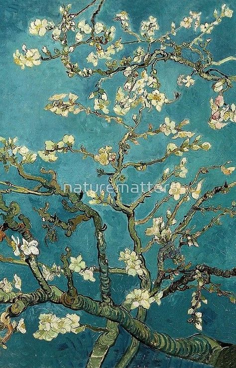 فنسنت فان جوخ, Van Gogh Wallpaper, Vincent Willem Van Gogh, Oil Painting Trees, Oil Painting Frames, Almond Tree, Arte Van Gogh, Fine Art Painting Oil, Van Gogh Paintings