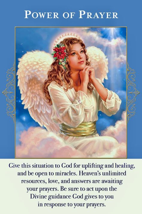 Power of prayer Doreen Virtue Angels, Angel Therapy, Angel Tarot Cards, Hay House, Angel Blessings, Angel Tarot, Angel Oracle Cards, Angel Signs, Angel Cards Reading