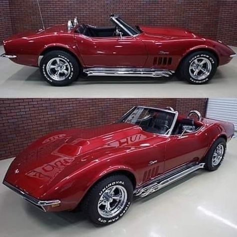 1969 CHEVROLET CORVETTE STINGRAY ROADSTER.. Corvette Stingray 1969, Chevrolet Stingray, 1969 Corvette, Old Corvette, Corvette C3, Chevrolet Corvette Stingray, Sweet Cars, Super Luxury Cars, Corvette Stingray