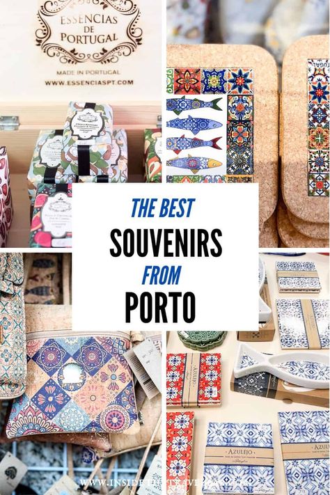 The Best Souvenirs from Porto - Finding Perfect Gifts to Bring Home Porto Portugal Shopping, Douro River Cruise, Day Trips From Porto, Portugal Trip, Best Souvenirs, Road Trip Planner, Douro Valley, Spain Portugal, Sustainable Travel