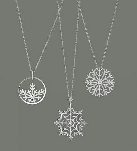 Snowflake Jewelry, Snowflake Necklace, Snowflake Pendant, Wants And Needs, Magical Jewelry, Classy Jewelry, Fancy Jewellery, Cute Necklace, Fantasy Jewelry