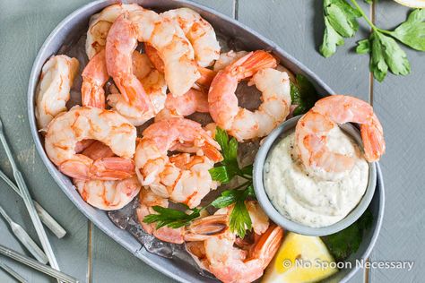 Shrimp Cocktail & Remoulade-152 Poached Shrimp, Ways To Cook Shrimp, Cocktail Shrimp Recipes, Flavorful Shrimp, Remoulade Sauce, Shrimp Cocktail, Fool Proof Recipes, Sea Food, How To Cook Shrimp